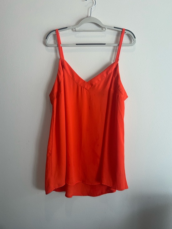 torrid Tops - Torrid Women’s Orange Tank Top Chiffon Sleeveless Blouse Plus Size 2 2X